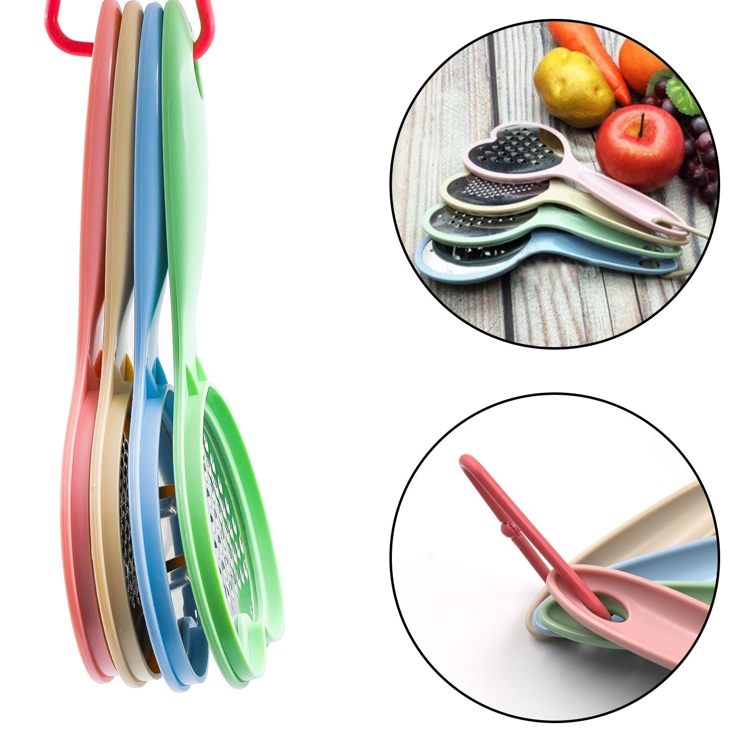 2587 Heart Grater Set and Heart Grater Slicer Used Widely for Grating and Slicing of Fruits, Vegetables, Cheese Etc. Including All Kitchen Purposes. 2587 Heart Grater Set and Heart Grater Slicer Used Widely for Grating and Slicing of Fruits, Vegetables, Cheese Etc. Including All Kitchen Purposes.